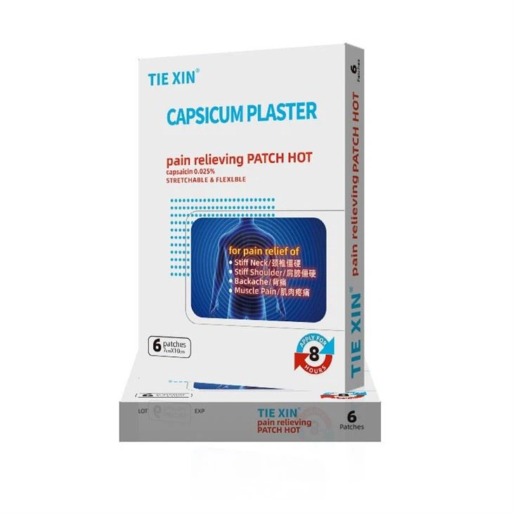 Huawei Poros Super Hot Capsicum Plaster Hot Therapy Relief Pain Capsaicin Patch