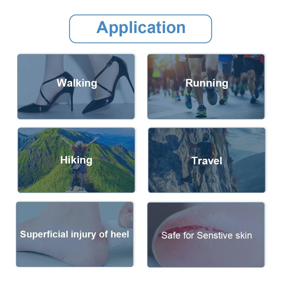 Hydrocolloid Adhesive Bandages For Wound Care And Blisters Waterproof Bandages For Small Wound Care