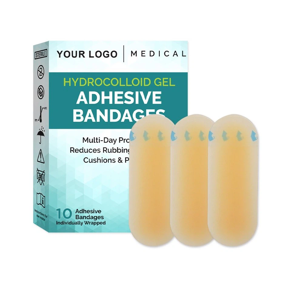 Hydrocolloid Blister Bandages For Foot, Toe, & Heel For Prevention & Recovery