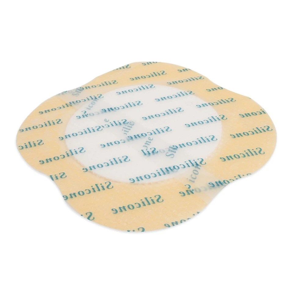 Silicone Foam Dressing With Border Adhesive Wound Dressing Bandage For Bed Sores Pressure Sores