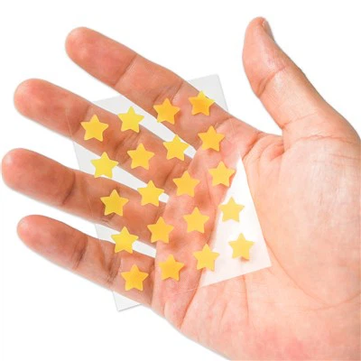 Hydrocolloid Cute Star Zit Covers for Face