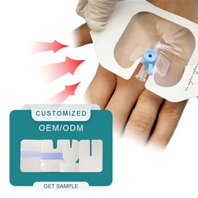 Transparent Cannula IV Fixing Dressing